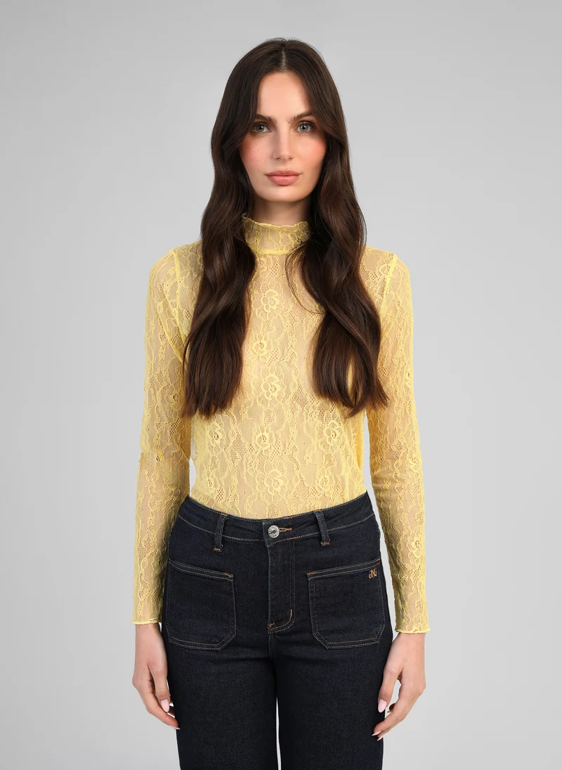 T-SHIRT ALIBANY jaune