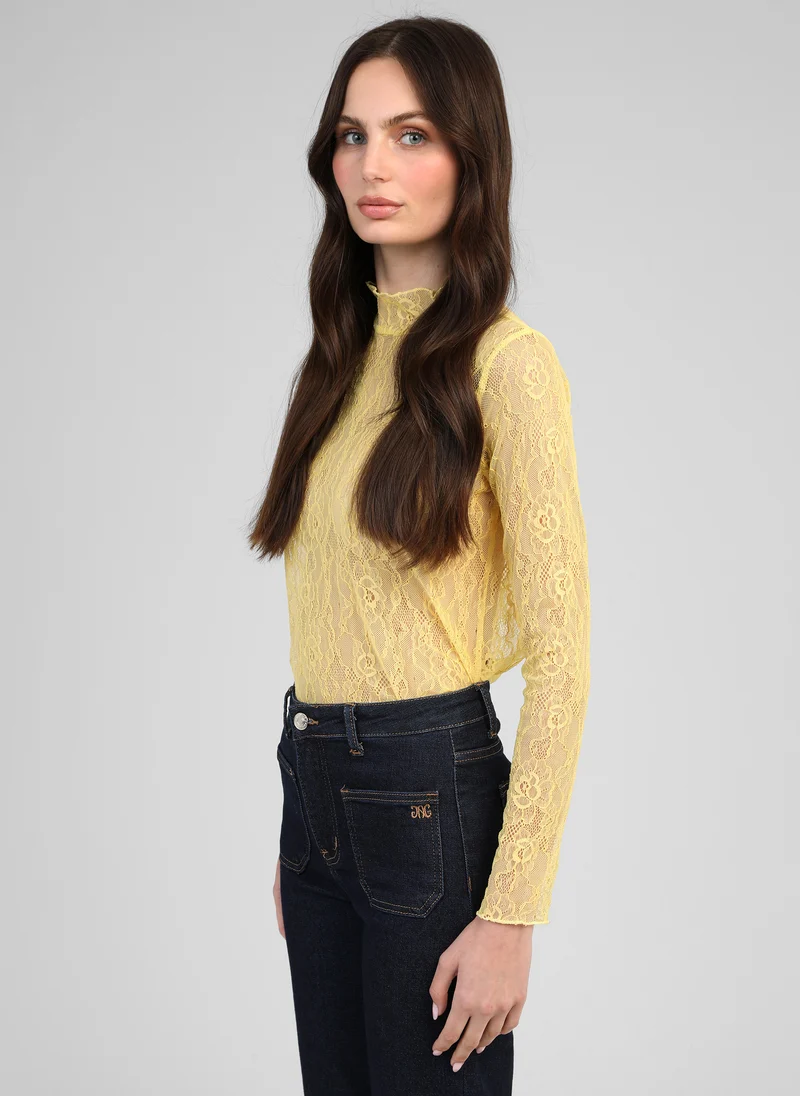T-SHIRT ALIBANY jaune