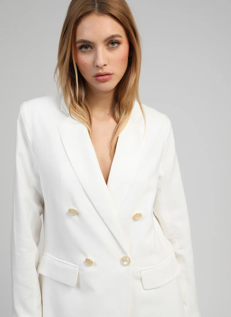 VESTE ZAKY blanc