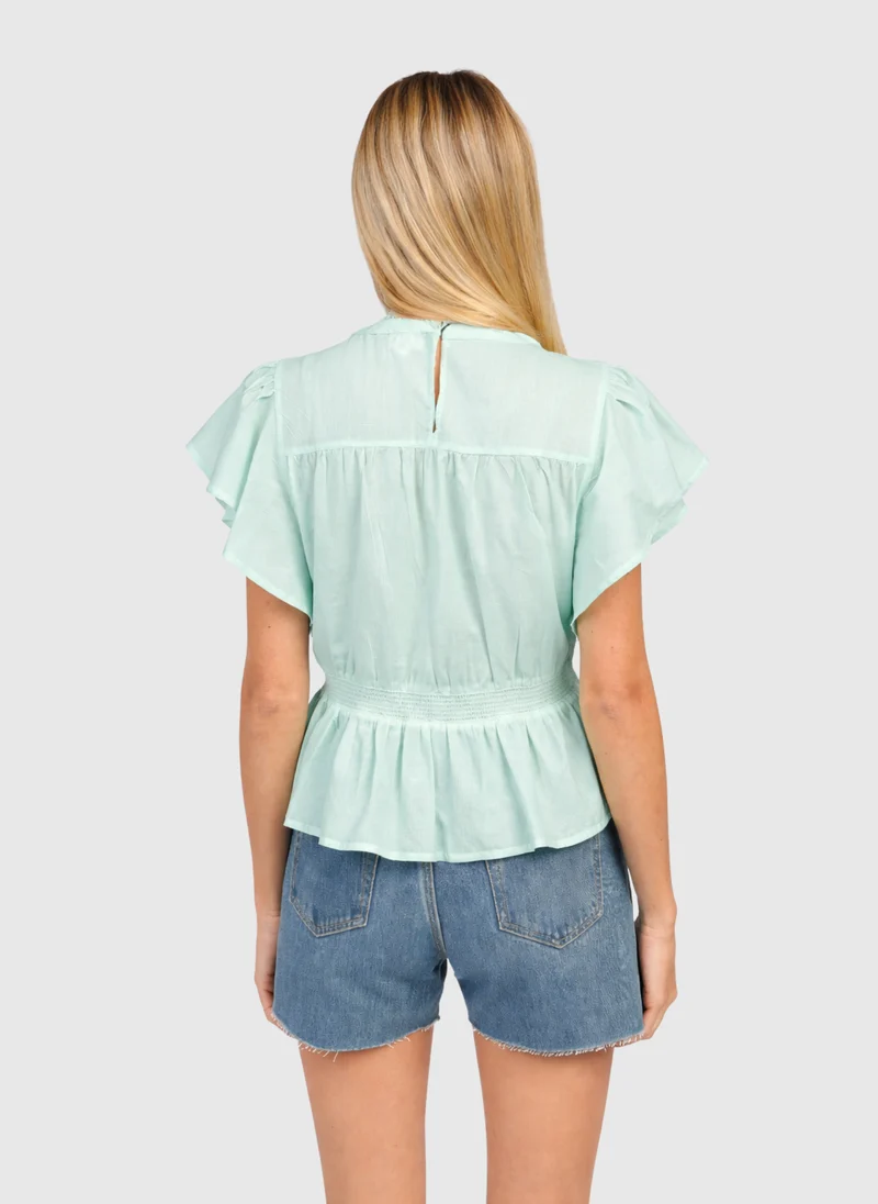 BLOUSE SALEKINA celadon