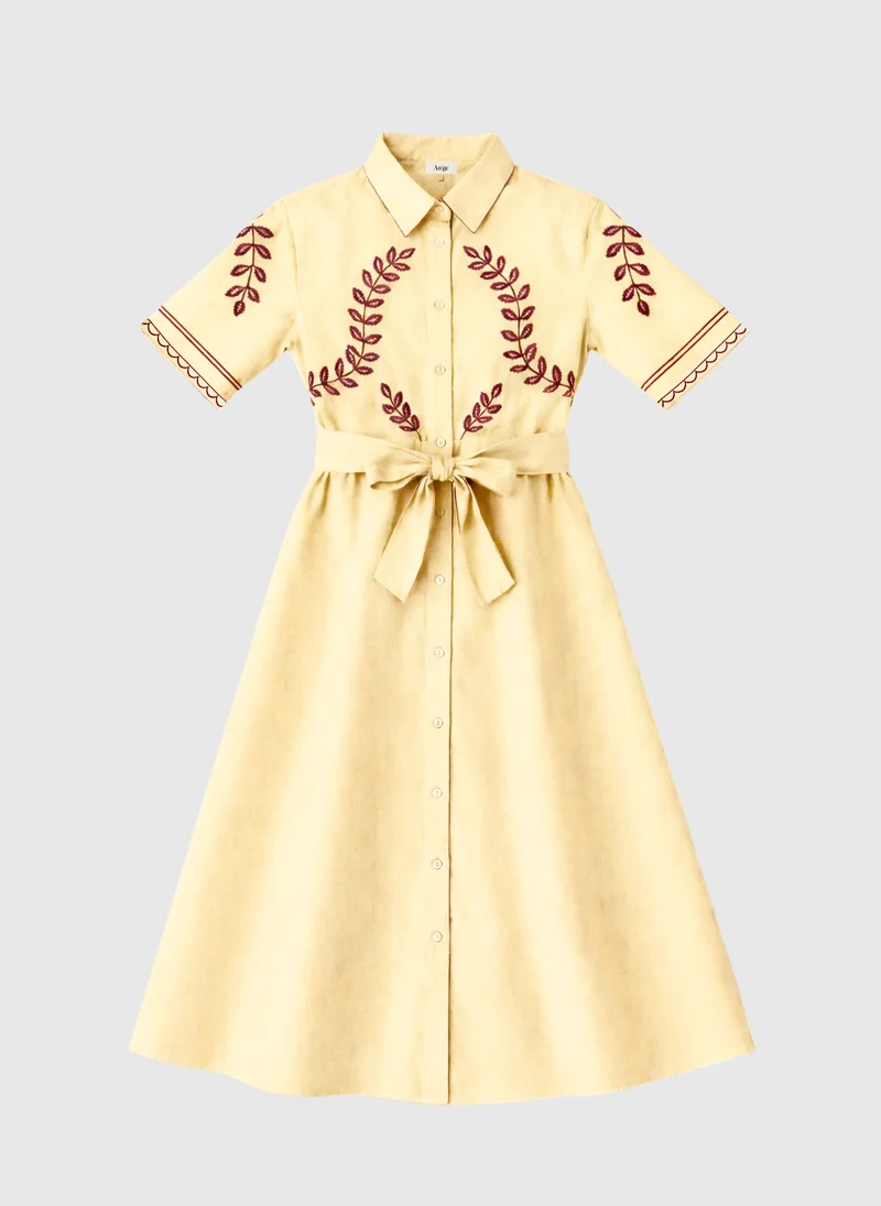 ROBE LONGUE OSMINA ble