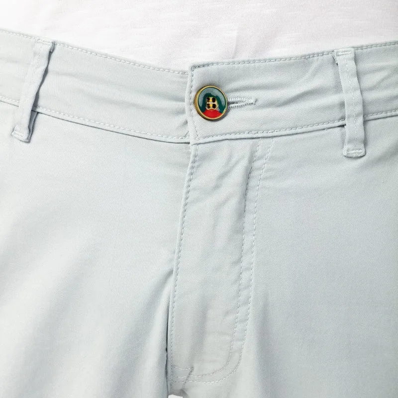 Chino 702 coupe droite bleu ice