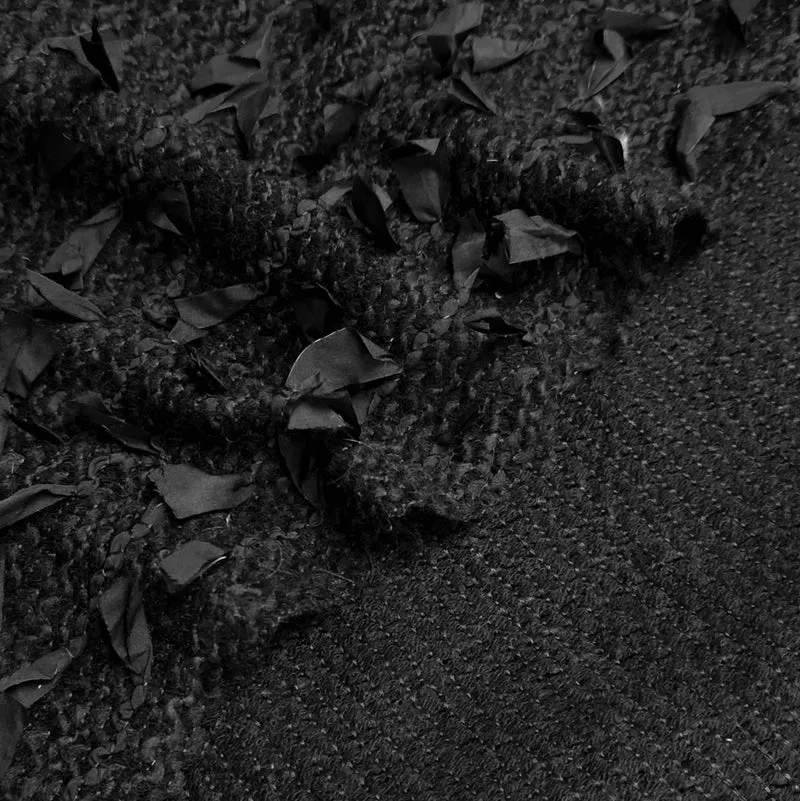 Tricot fantaisie | Noir