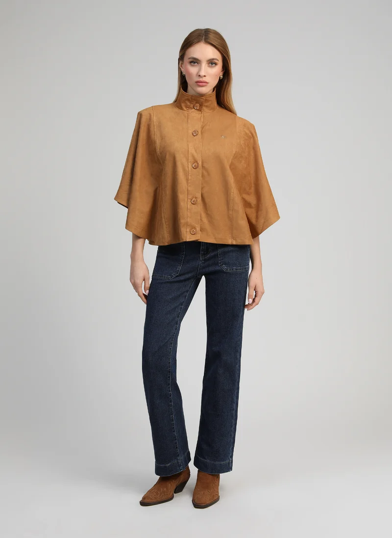 VESTE CHRISTELLE camel
