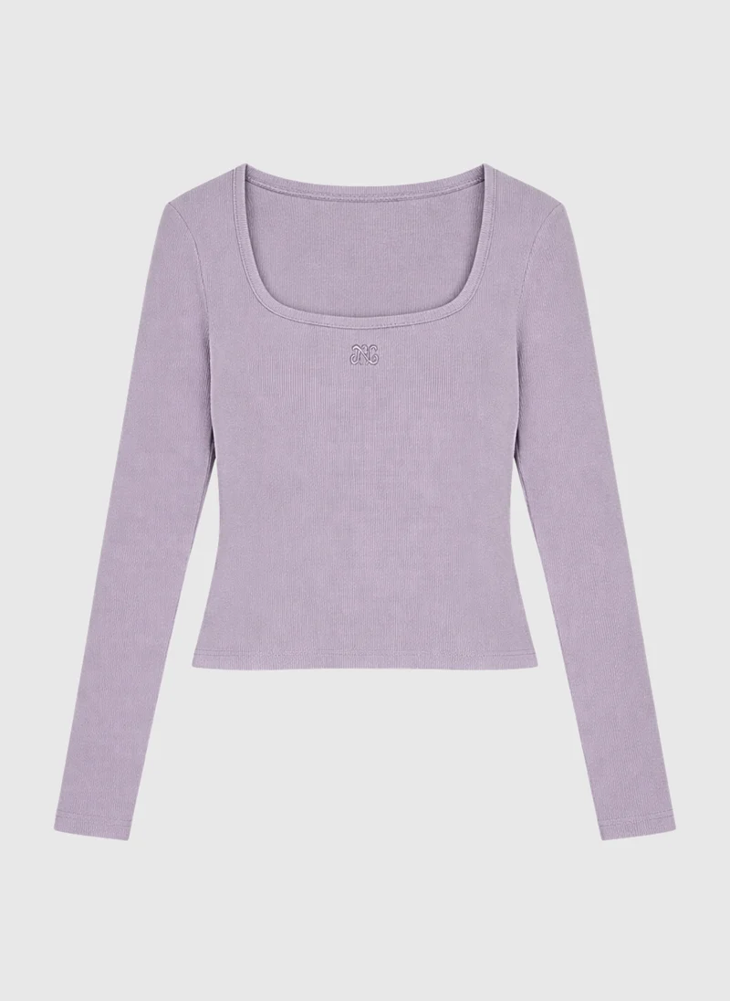 T-SHIRT AKCELY parme