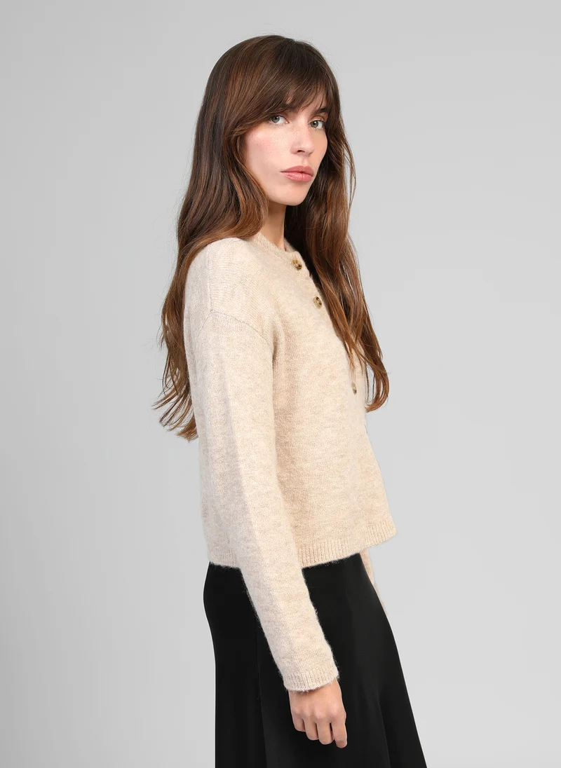 GILET LETIANA beige