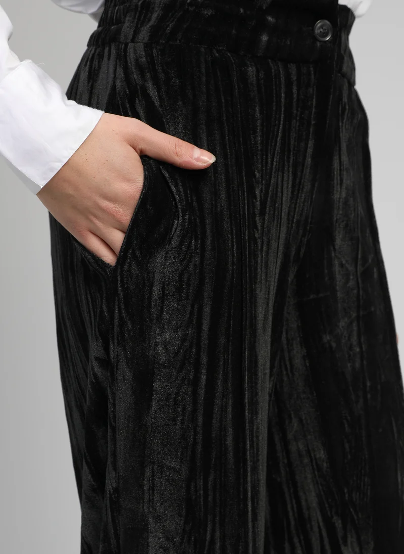 PANTALON PATRILOU noir
