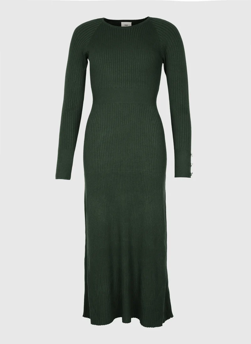 ROBE MIDI NAKA kaki