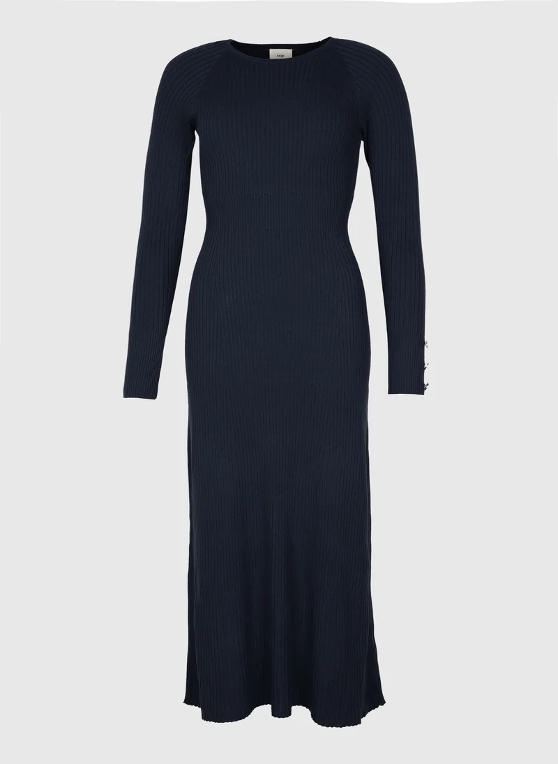 ROBE MIDI NAKA navy
