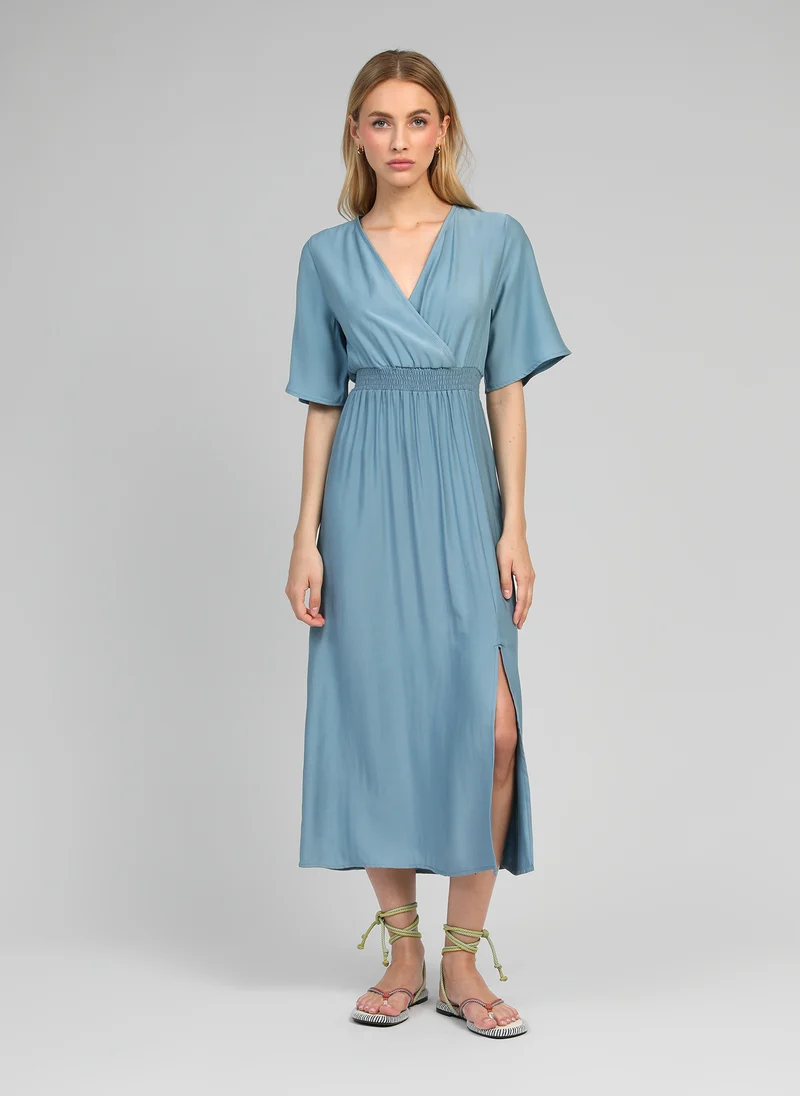 ROBE MIDI MESUN ciel