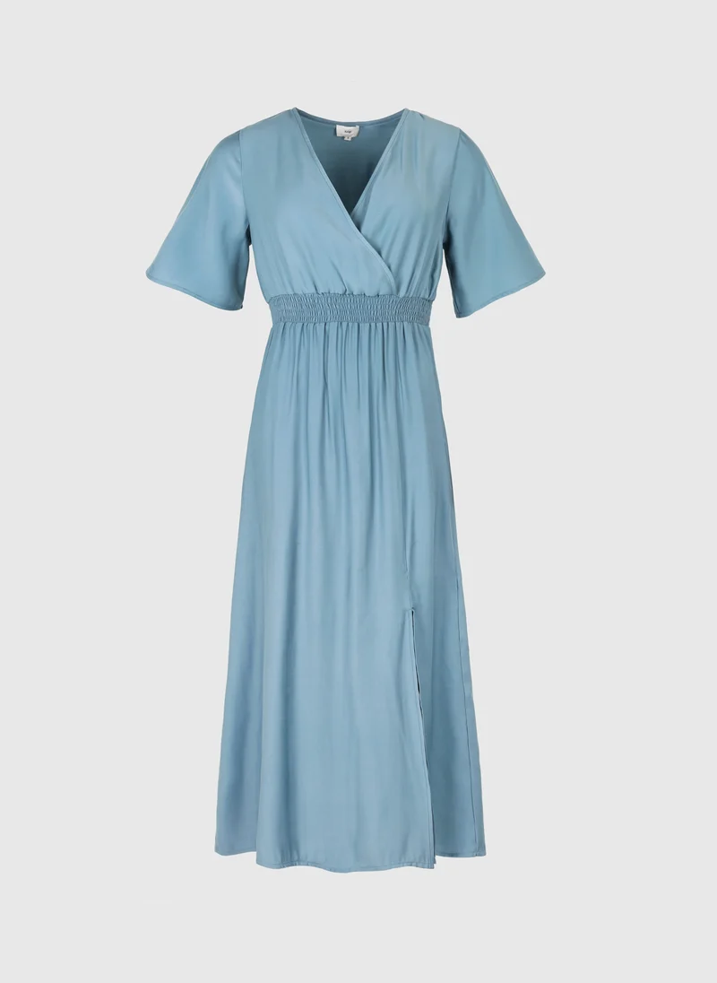 ROBE MIDI MESUN ciel