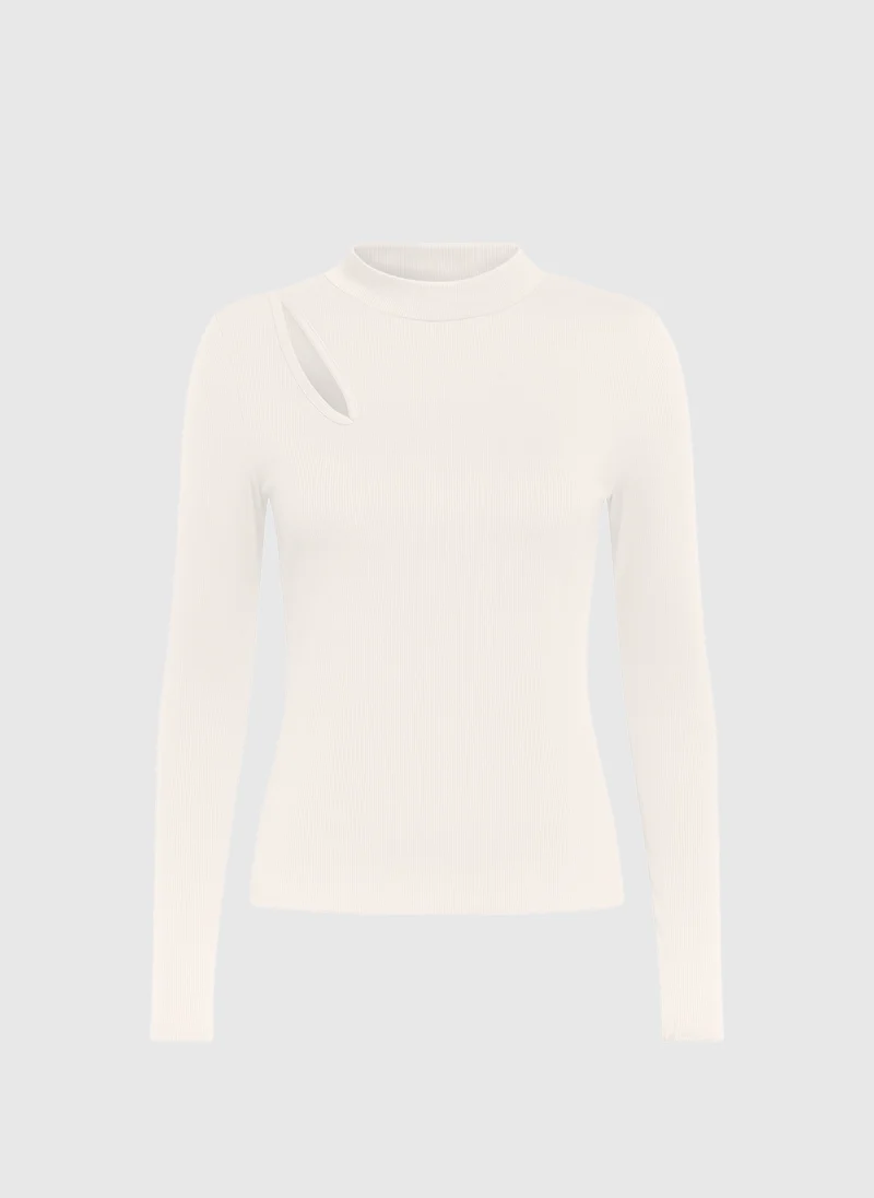 T-SHIRT AMELLE ecru