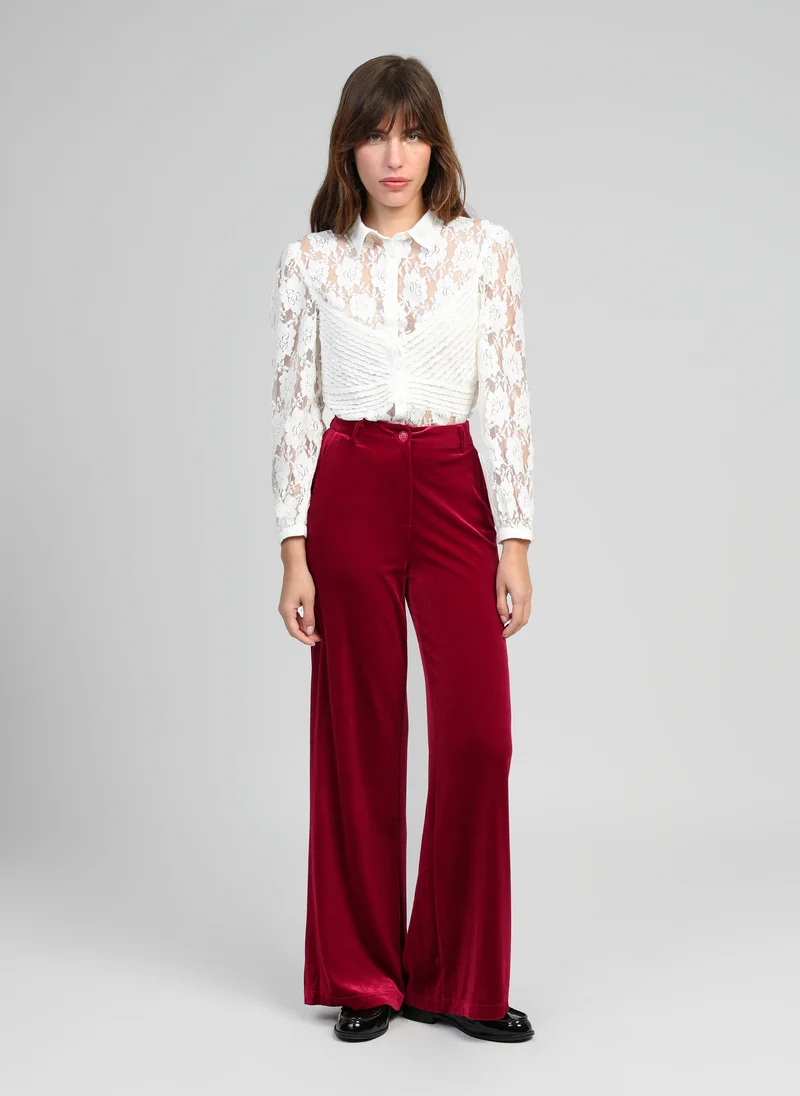 PANTALON PONTALENE rouge