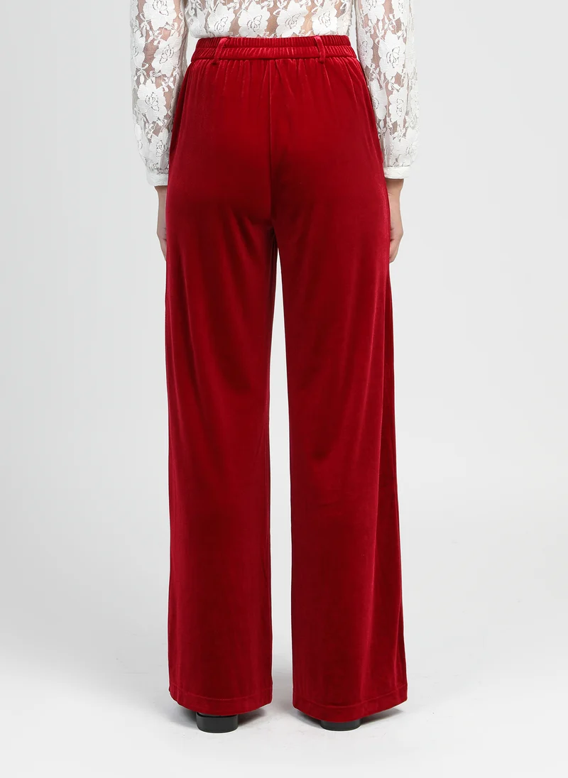 PANTALON PONTALENE rouge