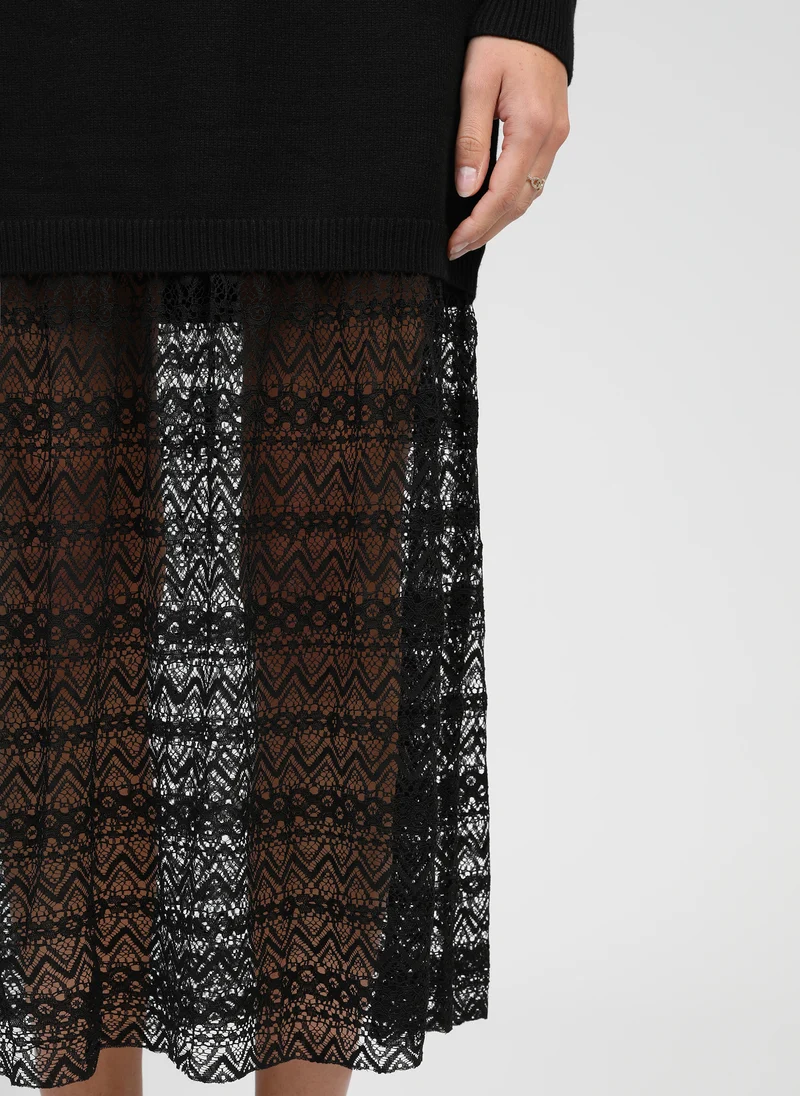 ROBE LONGUE NAKINI noir