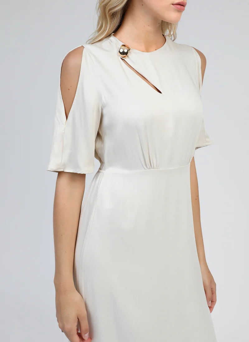 ROBE LONGUE MAELSA ecru