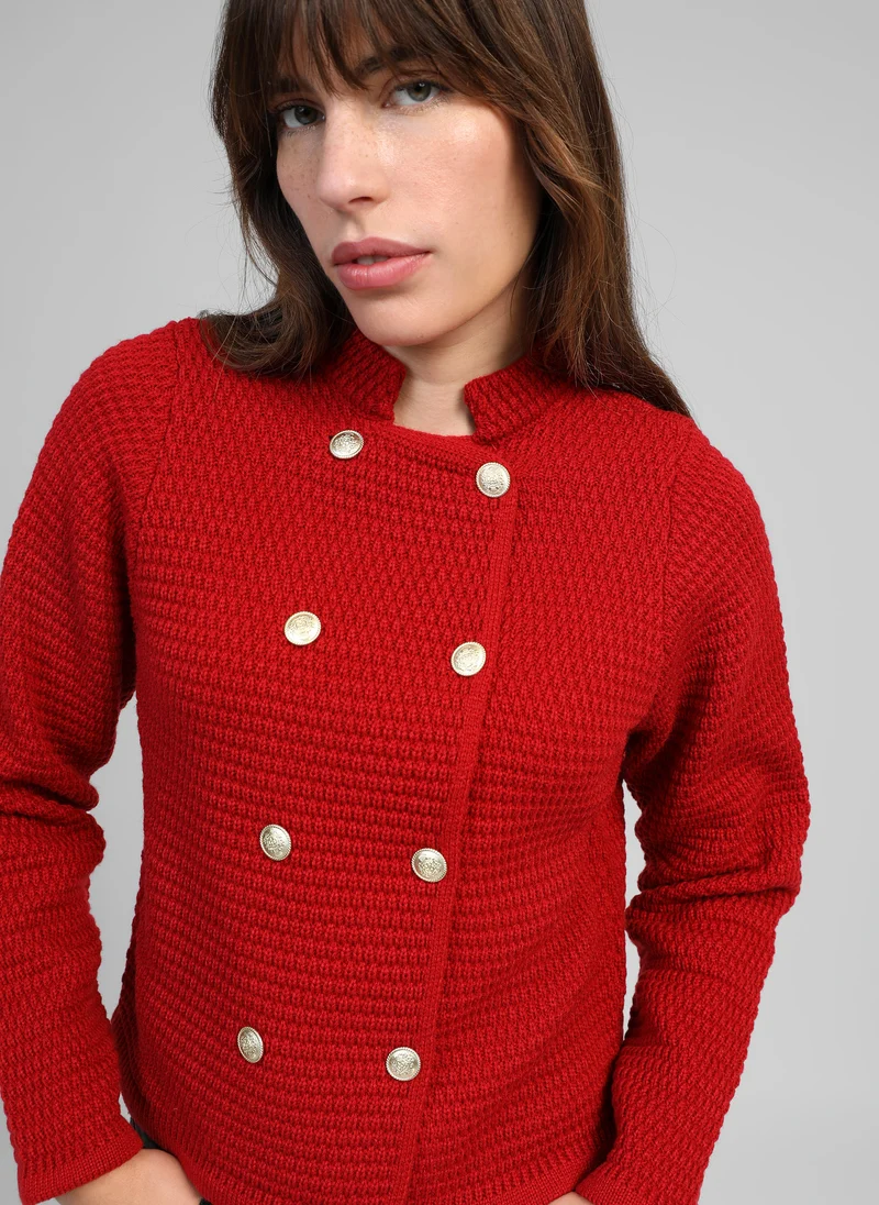 GILET VOSCAR rouge