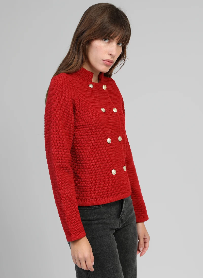GILET VOSCAR rouge