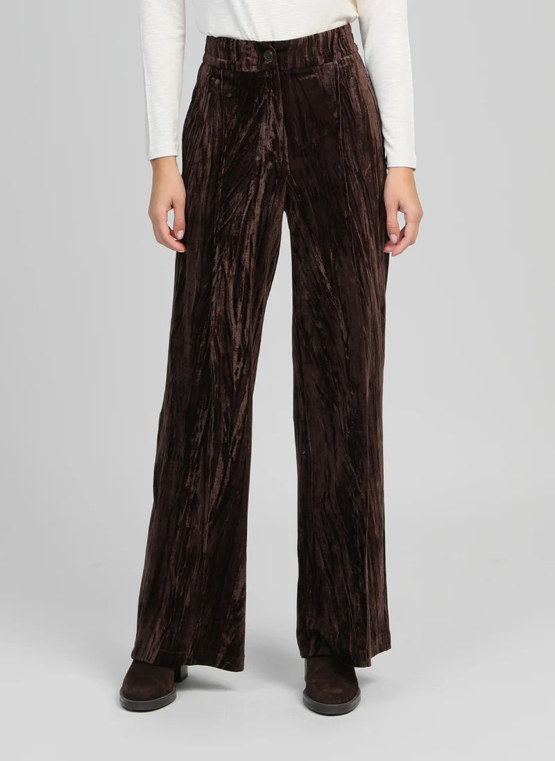 PANTALON PATRILOU chocolat