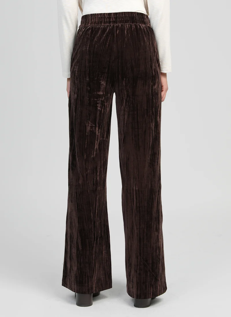 PANTALON PATRILOU chocolat