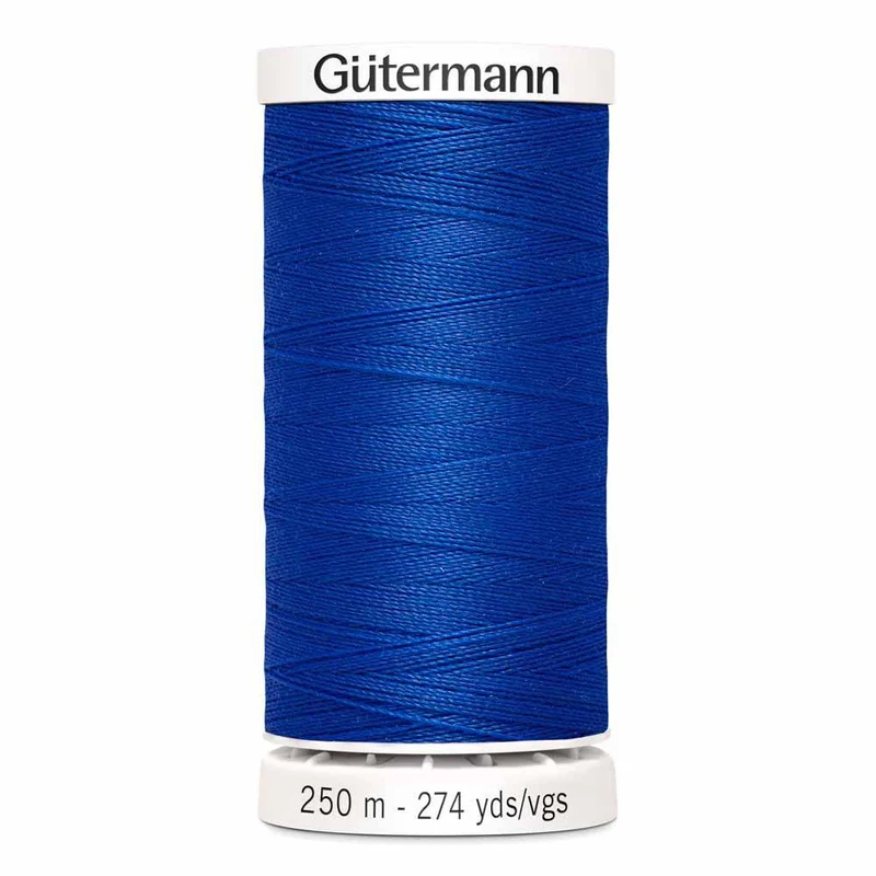 Gütermann | Fil à coudre universel | 250 m | N° 251 | Bleu cobalt