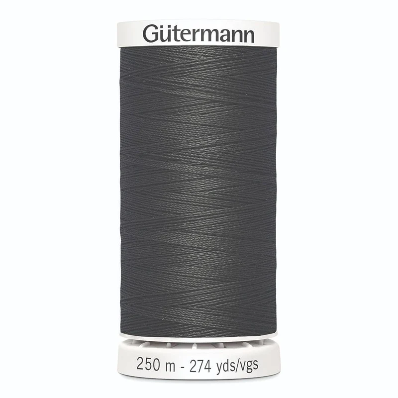 Gütermann | Fil à coudre universel | 250 m | N° 125 | Anthracite