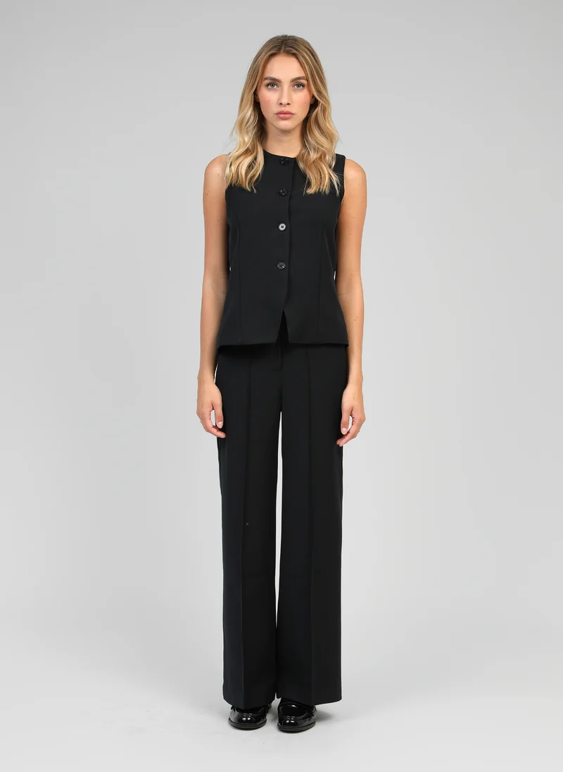 GILET DE COSTUME ZOLA noir