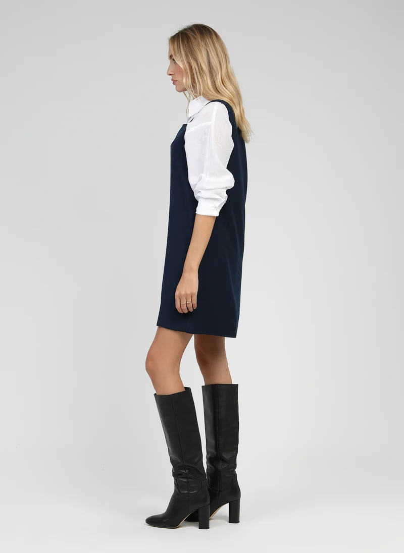 ROBE COURTE MALEO marine