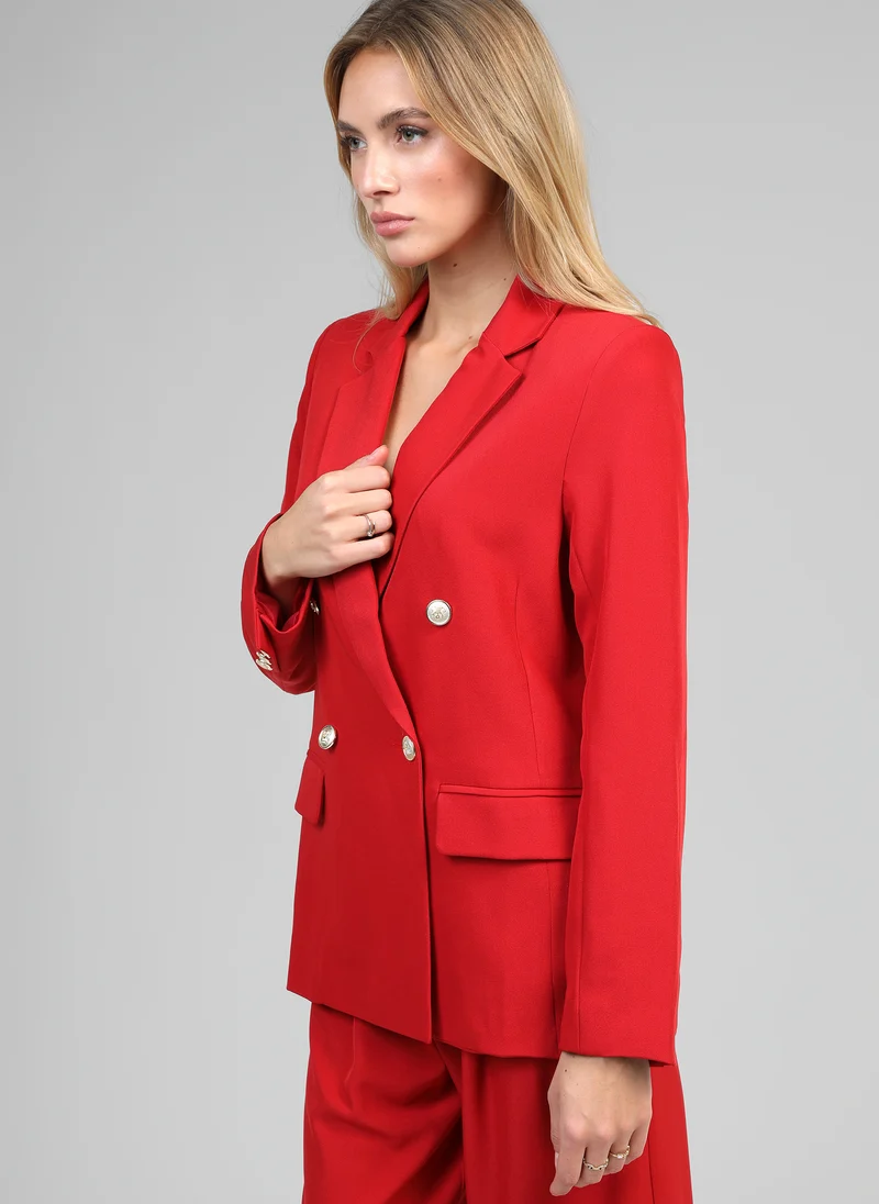 VESTE ZAKIE rouge