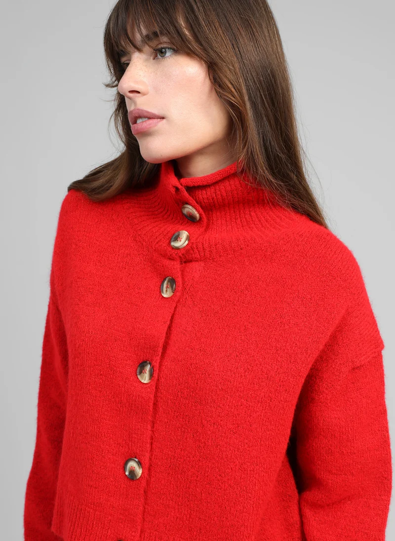 GILET LAKEYLA rouge