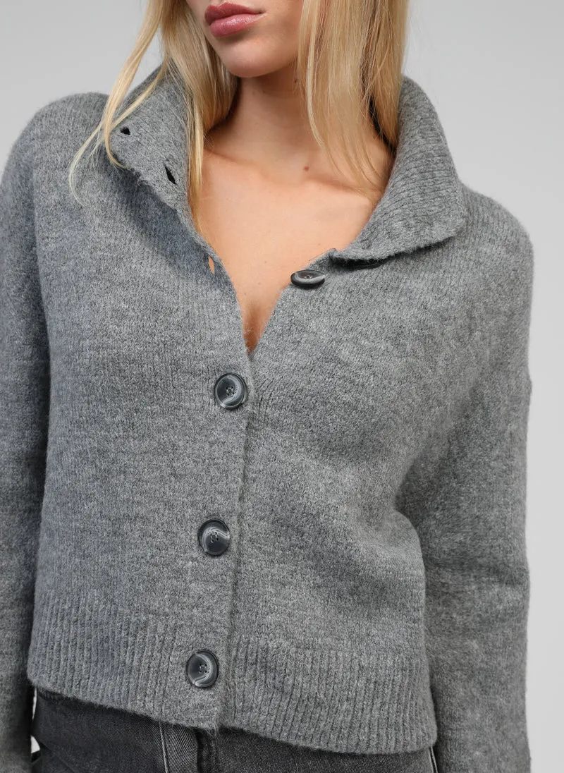 GILET LAKEYLA gris chiné