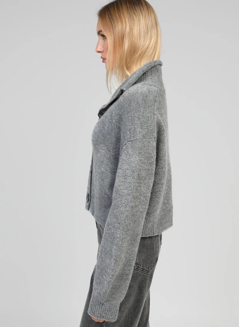 GILET LAKEYLA gris chiné