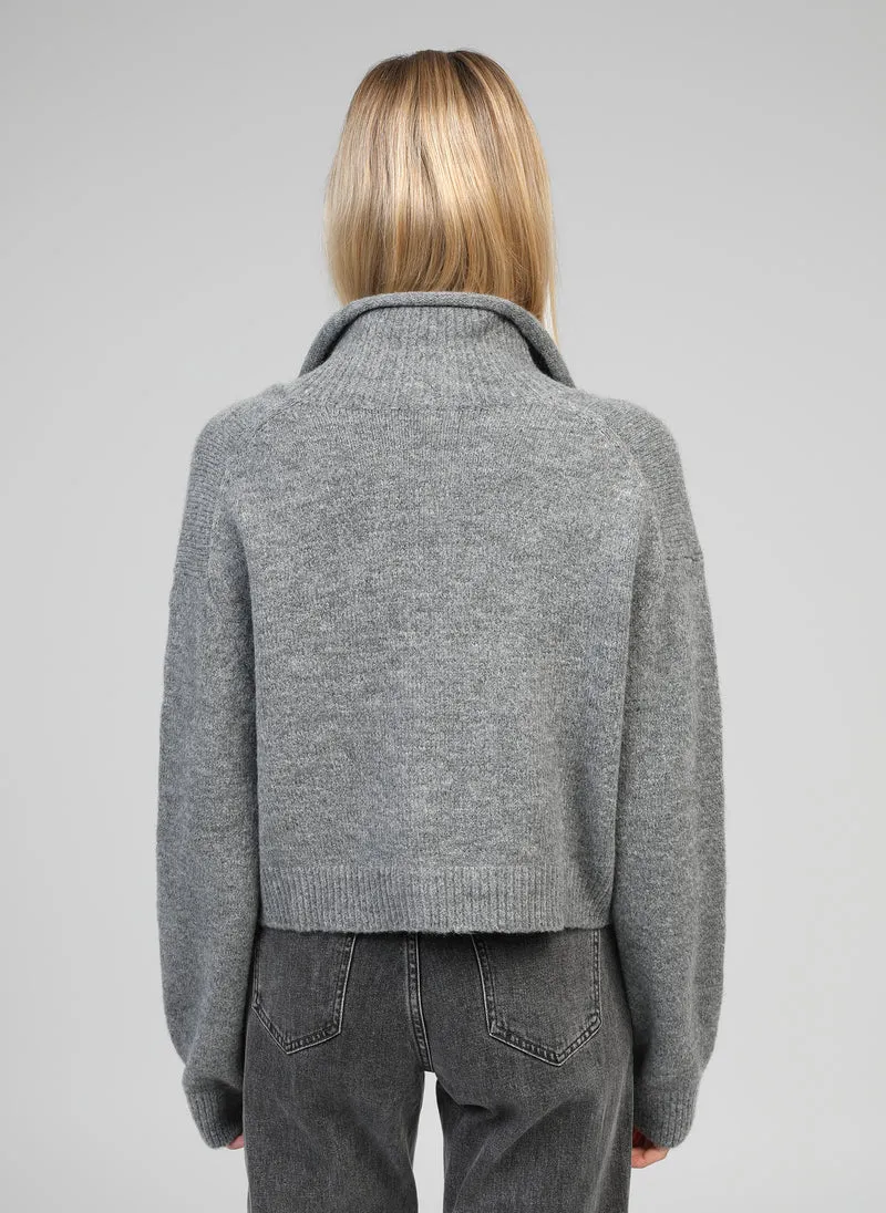 GILET LAKEYLA gris chiné