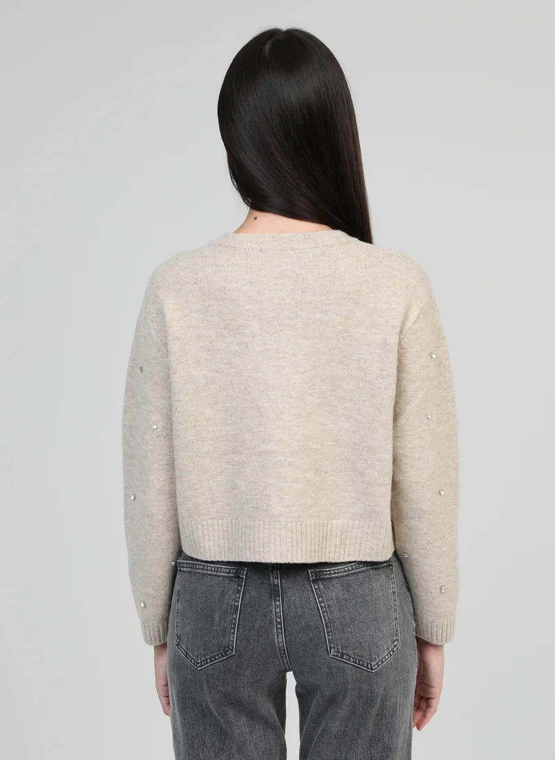 GILET NORINE beige