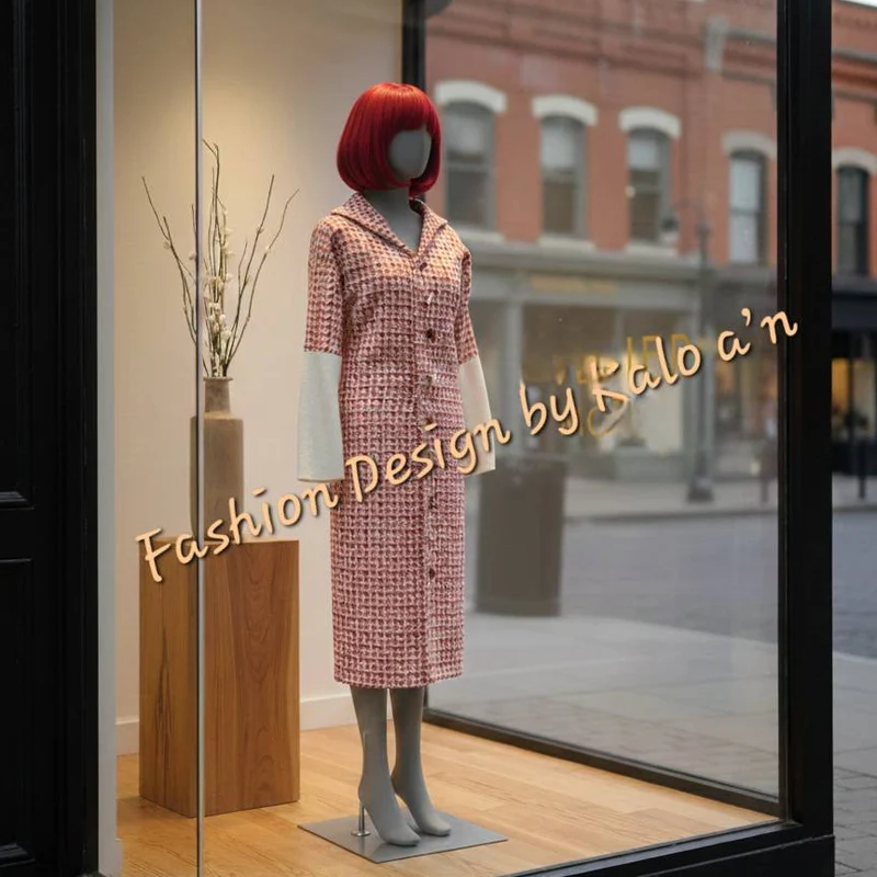 Jacquard Texturé en Coton & Lurex | Tissage Géométrique Rouge & Écru