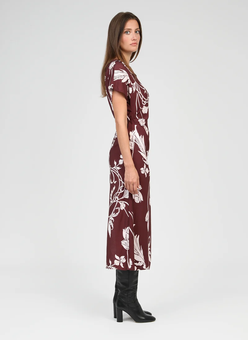 ROBE MIDI MALORA kriket bordeaux