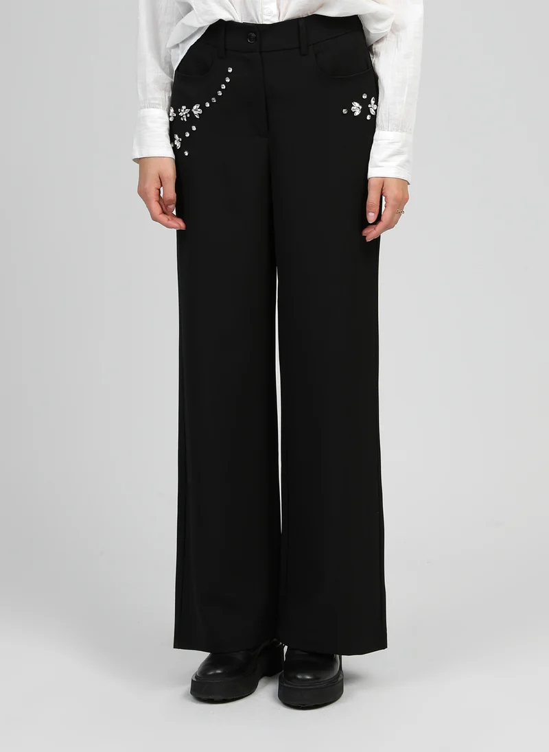 PANTALON PERDINA noir