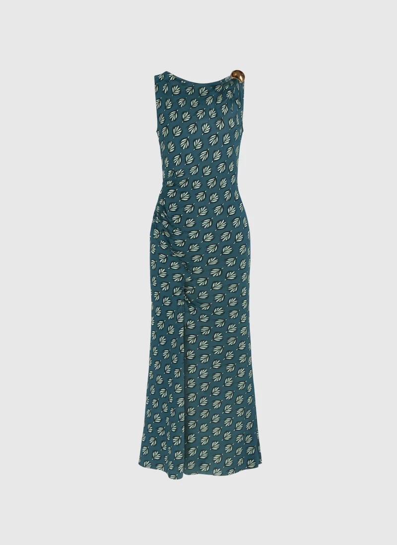 ROBE MIDI MIRKALA zack vert