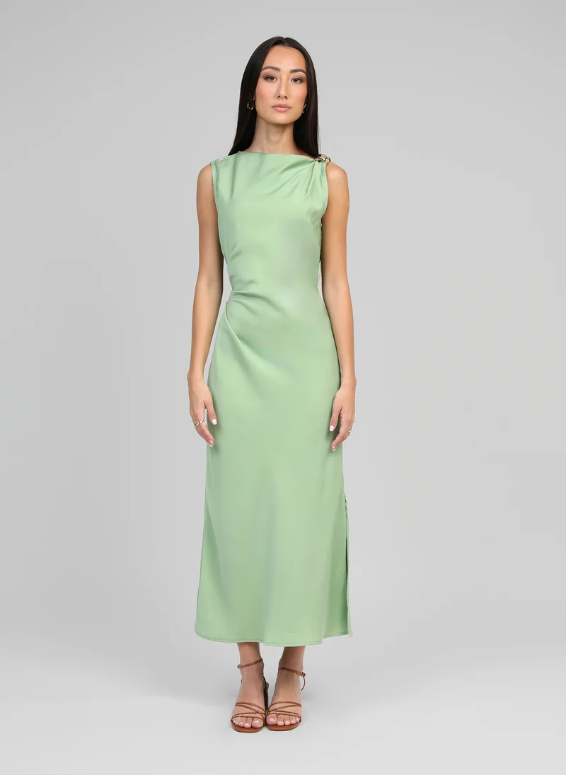 ROBE MIDI MIRKA sauge