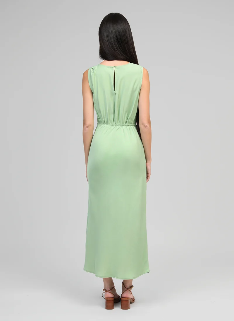 ROBE MIDI MIRKA sauge