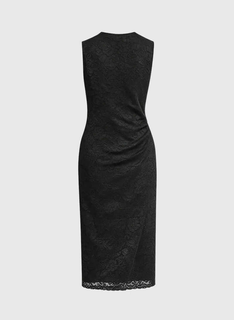 ROBE MIDI ELINOR noir