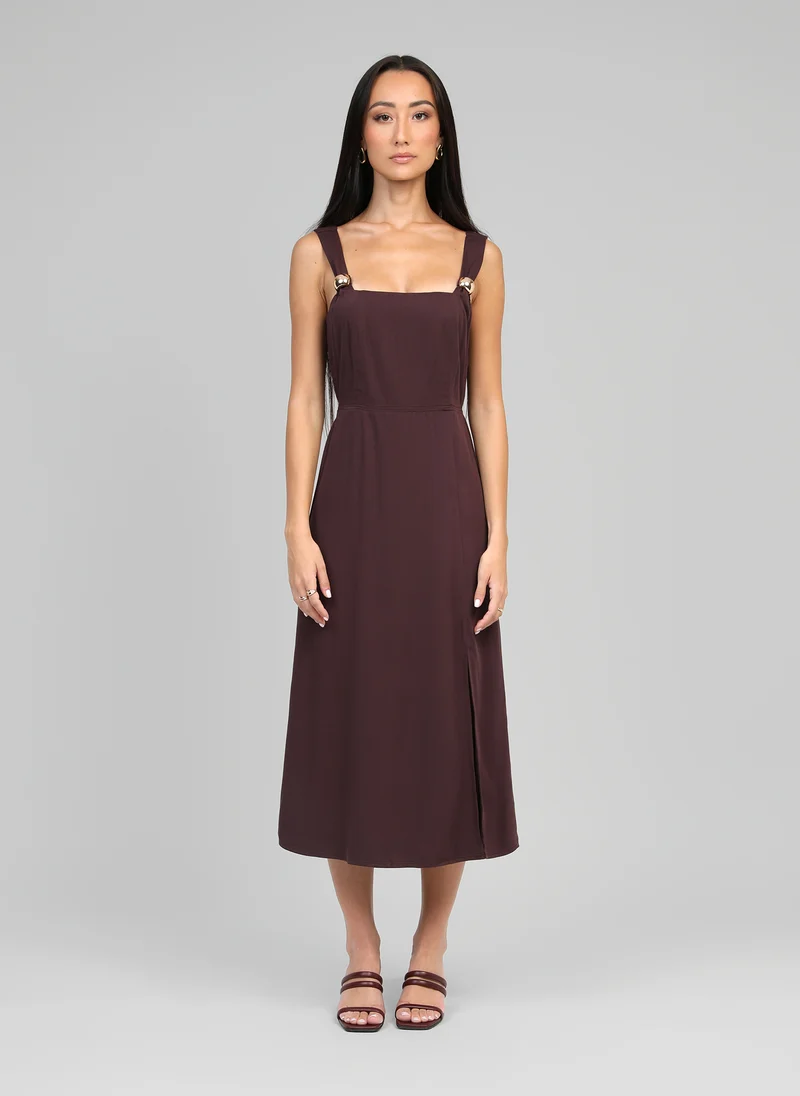 ROBE MIDI MANILA wine