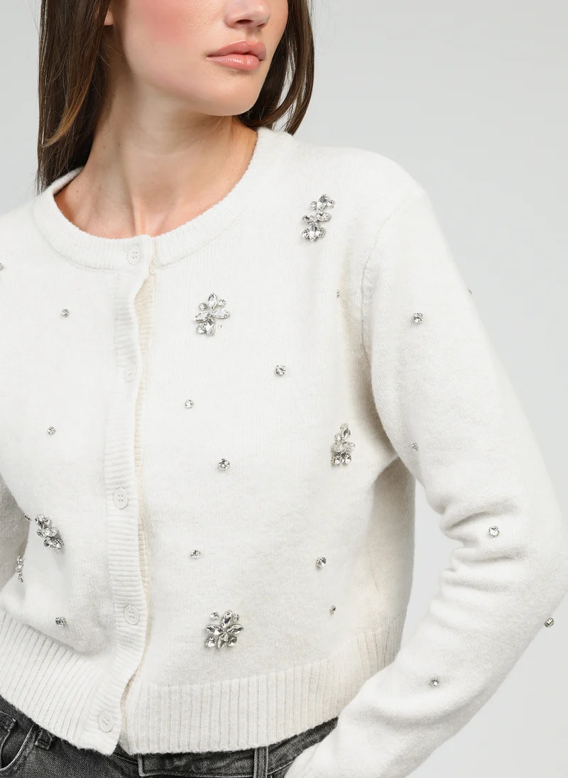 GILET NORINE ecru