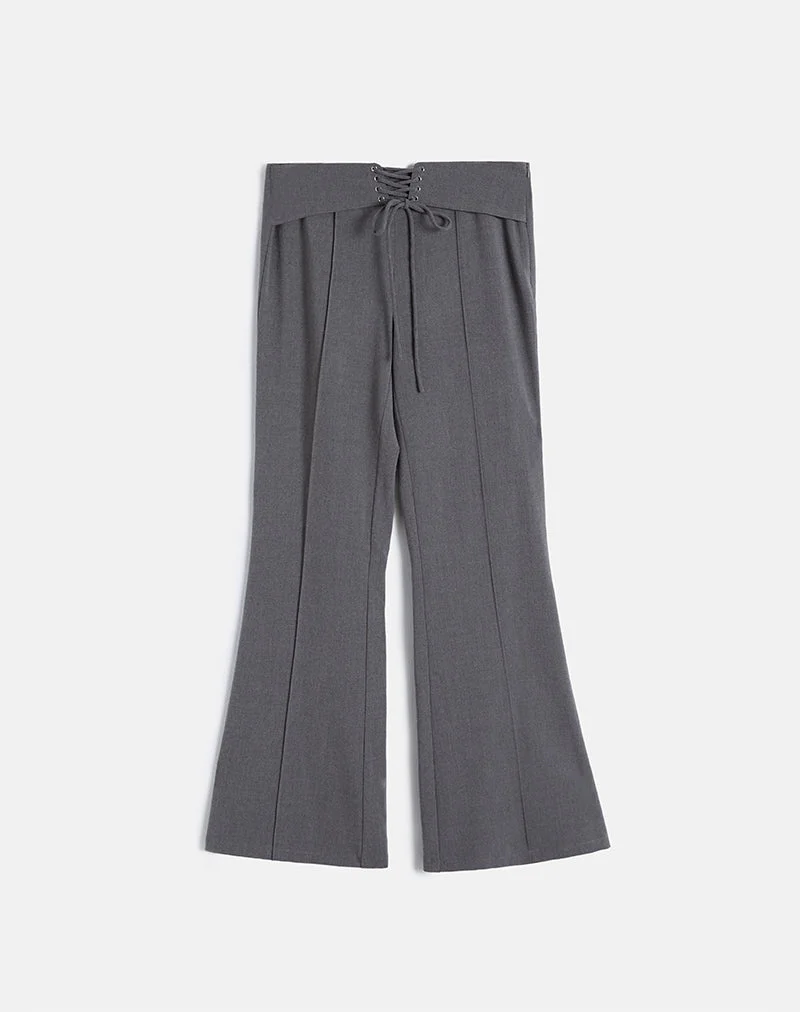 Pantalon Zallen en Tailoring Charcoal