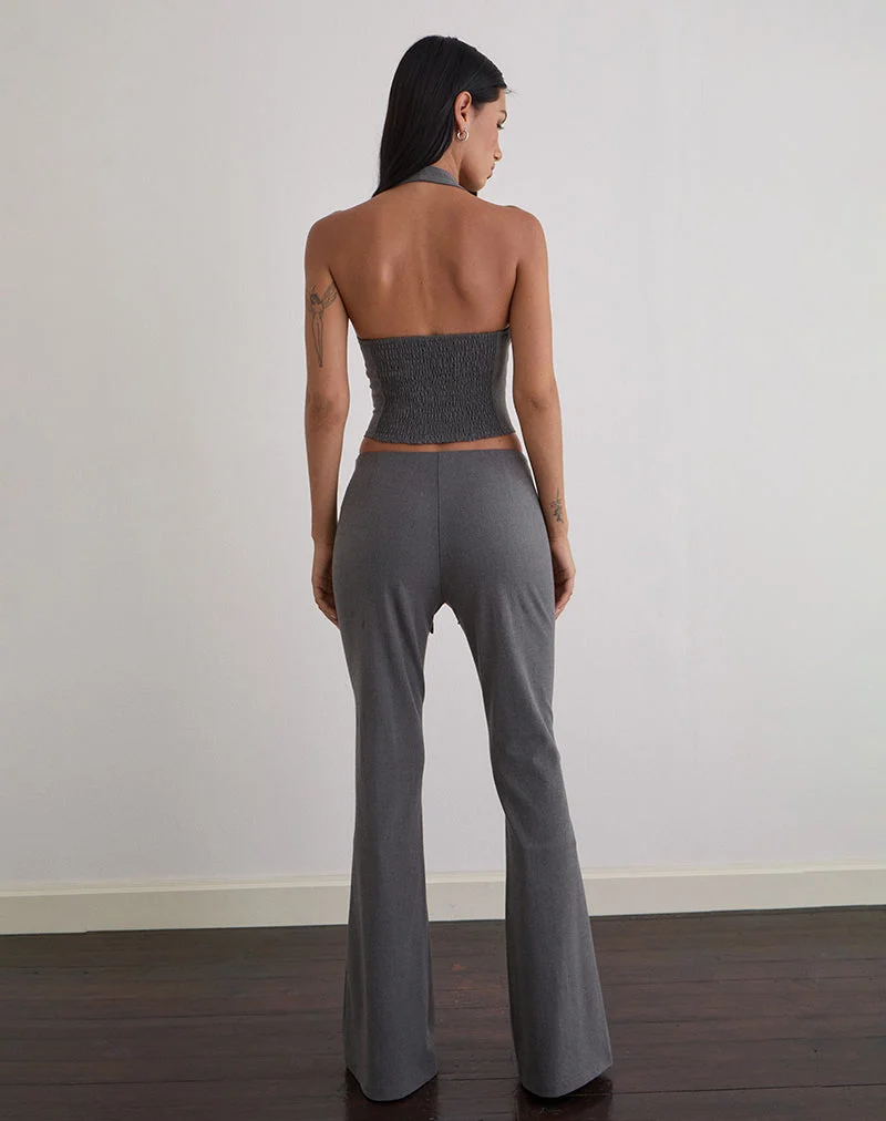 Pantalon Zallen en Tailoring Charcoal