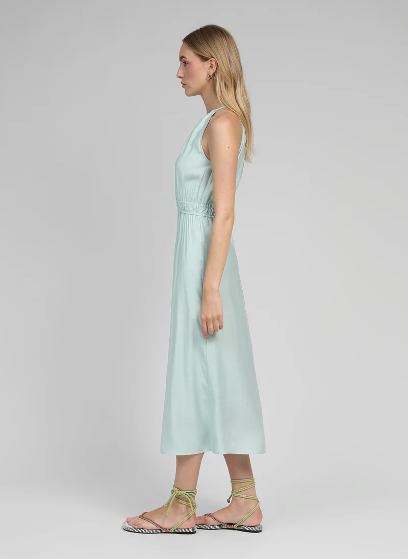 ROBE MIDI MENDALY celadon