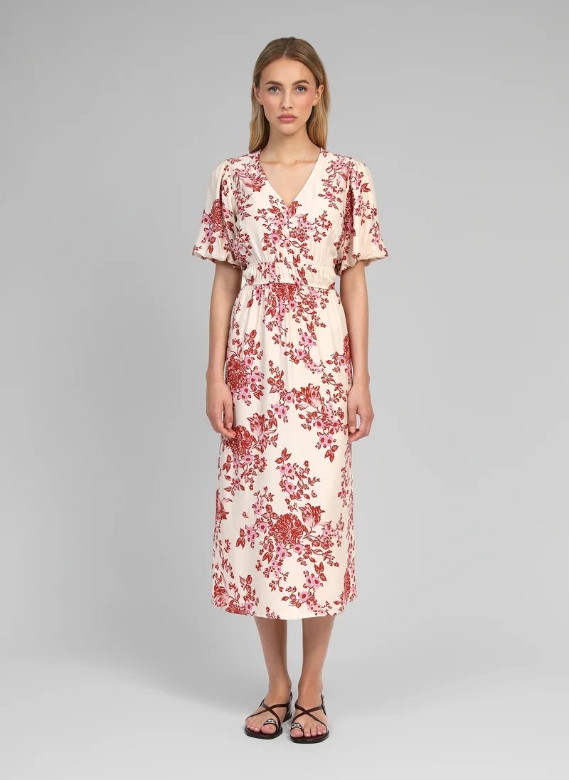 ROBE MIDI MELILA fallout blush
