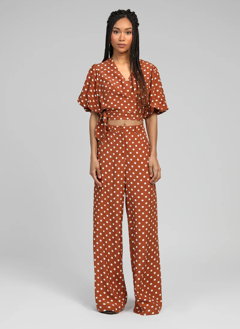 PANTALON PHOEBEE palinto caramel