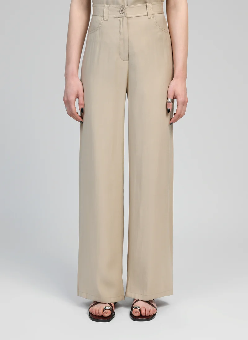 PANTALON PHOEBILA beige