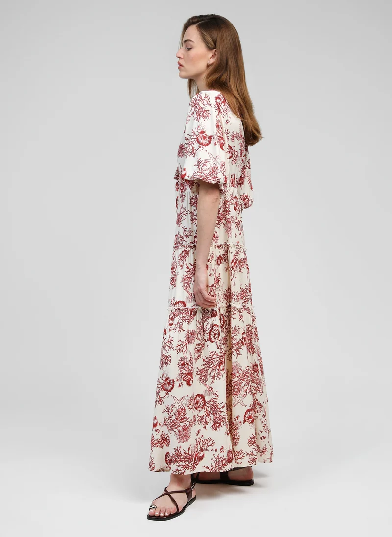ROBE LONGUE OZKAR palouma bordeaux